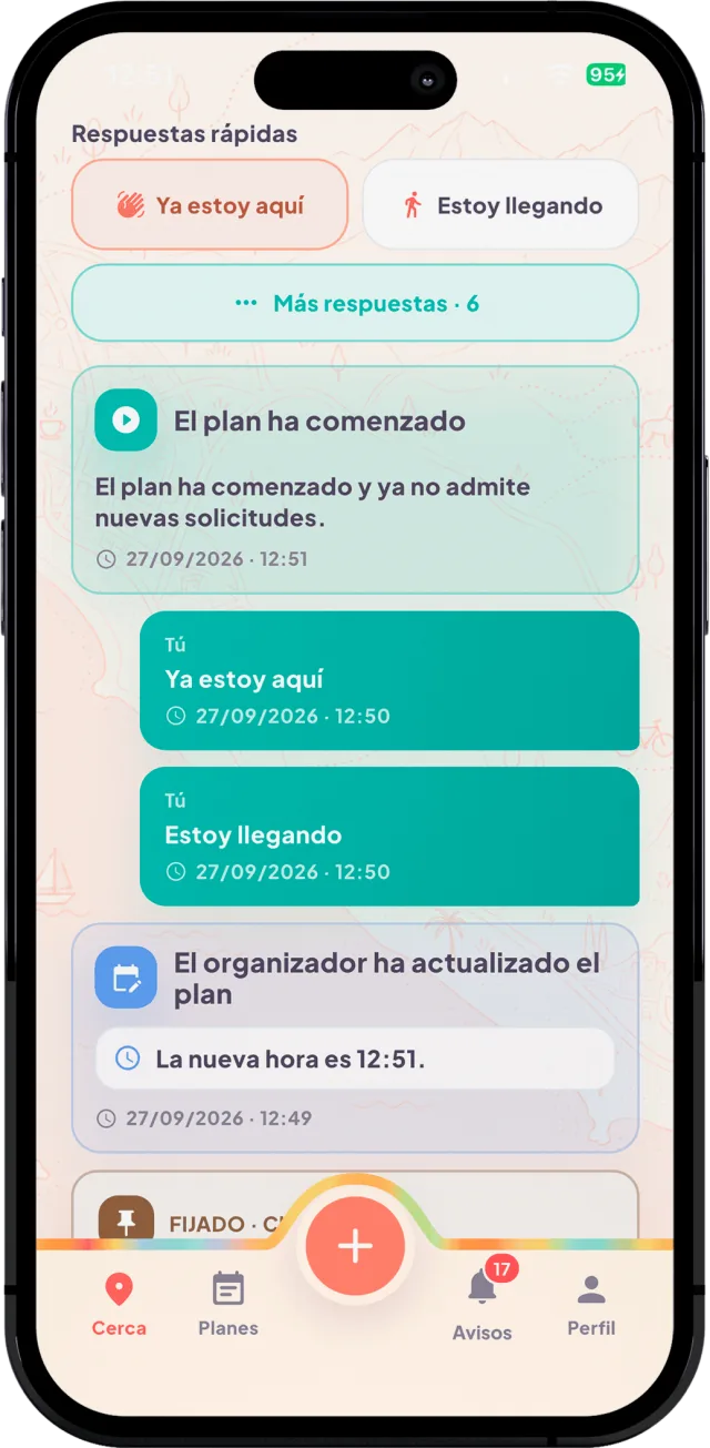 Respuestas rápidas y coordinación de un plan en De Salidita